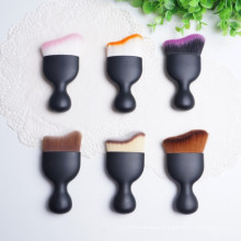 2016 New Single Kit Matte Black Mini Multipurpose Makeup Brush